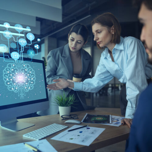 ai + human training